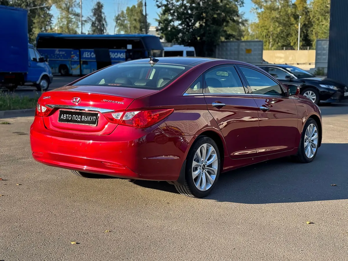 Hyundai Sonata 2.4 MPi AT (178 л.с.), 2012 — фото 4