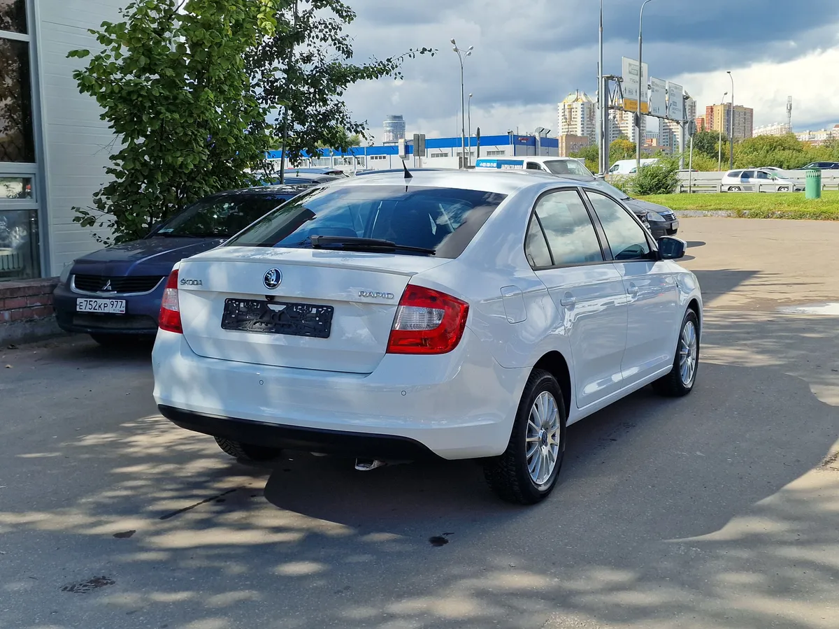 Skoda Rapid 1.4 AMT (122 л.с.), 2014 — фото 4